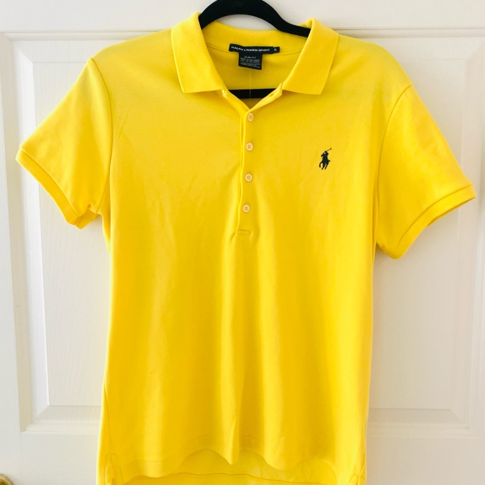 yellow polo sport new